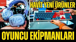 Havit oyuncu ekipmanları yenilendi  Mekanik klavye ve oyuncu kulaklıkları [upl. by Yrro874]