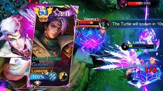 He didnt expect what will happen next‼️💀💀 gusiongameplay mobilelegends gusionplays mlbb [upl. by Blanding]