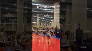 Las Vegas Nationals Day 3 Skyline 14 Black 1 Right side killsskyline volleyball nationals [upl. by Guthry]