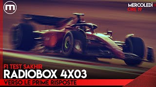 F1 verso le prime risposte  RadioBox 4x03 speciale test F1 Sakhir [upl. by Iroak]