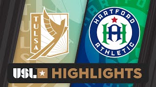 10192024  FC Tulsa vs Hartford Athletic  Game Highlights [upl. by Frisse]