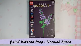 Block Tech  Bouquet  Lilac  Only Build  Normal Speed with Music [upl. by Ytteb]