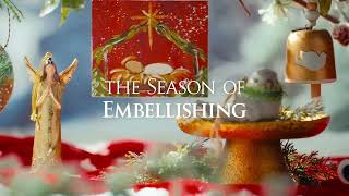 The Season of Embellishment  Christmas Seasonal Ornaments at Mardel 2024 [upl. by Enilegnave]