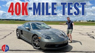 What We Learned After Testing a Porsche 718 GTS 40 40000 Miles  Car and Driver [upl. by Annael]