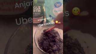 KETO Ube cookies keto ketorecipes ketocookies recipe easyketorecipes ube ubecookies [upl. by Davey]