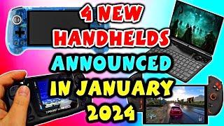 4 New Handhelds Announced In January 2024  Every Device Explored [upl. by Alinoel]