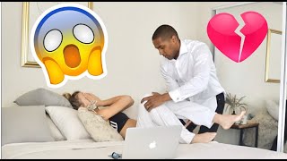 PANIC ATTACK PRANK ON BOYFRIEND CUTE REACTION  International Couple 🇺🇸🇵🇱 [upl. by Glenn]