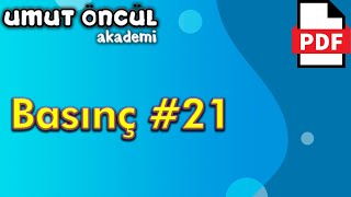 Basınç 21  Kontrol Noktası 3  PDF [upl. by Anilok]