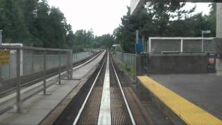 SkyTrain The Expo Line in real time part 3 22nd Street to Metrotown HD [upl. by Eunice]