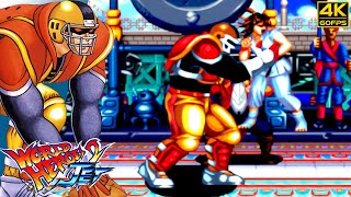 World Heroes 2 Jet  Johnny Maximum Arcade  1994 4K 60FPS [upl. by Rosen]