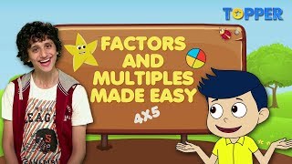 Factors and Multiples made easy Prime Factorization Find factors of all numbers Class 1 to 5 [upl. by Ntisuj277]