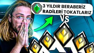 3 YILDIR YÜCELİĞİZ RADİANTları YENERİZ diyenlerle VS attık  Valorant [upl. by Frieder18]