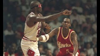 NBA 19931994  Chicago Bulls vs Atlanta Hawks [upl. by Infield]