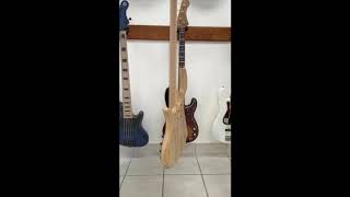 Elrick Gold Series EVolution 5 Bass Swamp Ash Crotch Walnut Birdseye Maple [upl. by Ailis157]