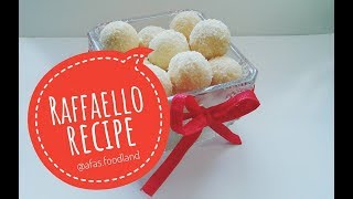 Raffaello recipe Coconut Raffaello Balls I Afas foodland [upl. by Mulvihill]