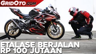 Honda CBR250RR Full Carbon Kevlar Layz Motor  Modifikasi Motor  GridOto [upl. by Bovill]