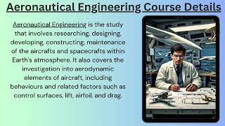 Aeronautical Engineering [upl. by Ninehc61]