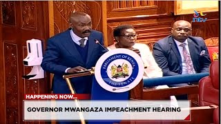 🔴 NTV LIVE  Meru Governor Mwangaza impeachment hearing [upl. by Anhaj]