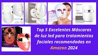 TOP 5 EXCELENTES MASCARAS DE LUZ LED PARA TRATAMIENTOS FACIALES RECOMENDADAS en Amazon 2024 [upl. by Lrae524]