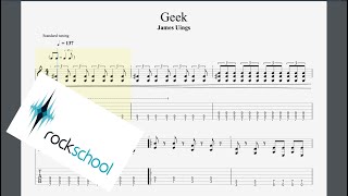 Geek Rockschool Grade 5 Guitar [upl. by Earesed]