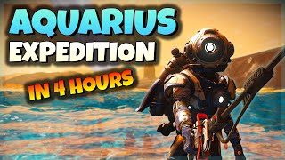 NMS Aquarius Expedition 15 In 4 HOURS  Full Guide  No Mans Sky [upl. by Nanice]