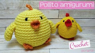 Mi primer amigurumi crochet  Especial principiantes  Pollito súper fácil Easy chick amigurumi [upl. by Eeladnerb945]