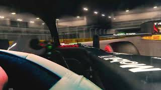 Max Verstappen Helmet Cam View around Jeddah Corniche Circuit  Assetto Corsa [upl. by Idou775]