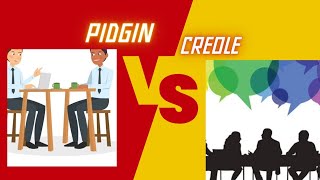 Pidgin VS Creole  Pidginization  Creolization [upl. by Savitt]