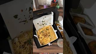 Behrouz Biryani behrouzbiryani biryani foodvlog foodie foodlover foodshorts foodblogger love [upl. by Suertemed]