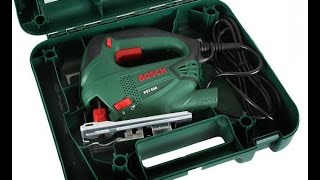 Ручной электролобзик Bosch PST 650 ОБЗОР [upl. by Gerta10]