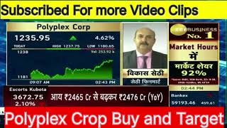 Polyplex Corp Stock Buy or Hold Target Price by Vikas Sethi amp Anil Singhvi  Zee Business Analysis [upl. by Rysler]