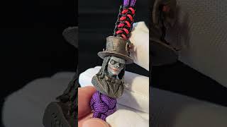 Mad Hatter lanyard bead by Noblie Paracord Beads [upl. by Olaznog]