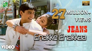 Enakke Enakkaa Official Video  Full HD  Jeans  ARRahman  Prashanth  Vairamuthu  AishwaryaRai [upl. by Noyad]