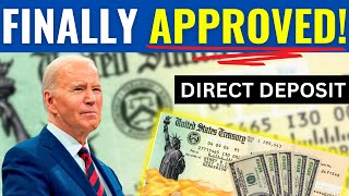 APPROVED INCREASE FINALLY Social Security Announces DIRECT DEPOSITS Starting NOW 2024 [upl. by Nalaf]