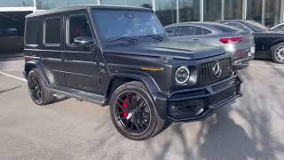 2023 G wagon AMG G63 exterior interior tour [upl. by Yauq842]