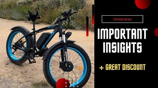 Important About the KETELES K800 2000W 26quot Electric Bike Review [upl. by Leerzej]