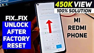 How to Unlock Xiaomi Phone After Factory Reset 2024 [upl. by Ogaitnas]