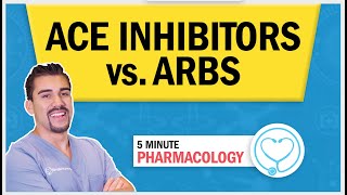 Pharmacology ACE Inhibitors vs ARBs  Antihypertensive l Lisinopril Losartan for NCLEX RN LPN [upl. by Klump]