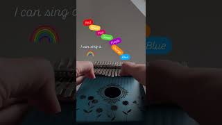 I Can Sing A Rainbow  Kalimba 🌈🎶 [upl. by Ahsilahk]