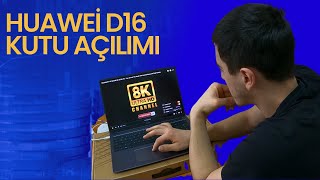 HUAWEİ D16 KUTU AÇILIMI VE İNCELEME [upl. by Nirrek]