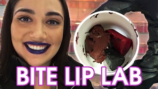 Creating A Custom Lipstick At The Bite Lip Lab [upl. by Loise]