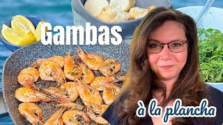 Gambas à la plancha  recette et astuce savoureuse [upl. by Hosbein]