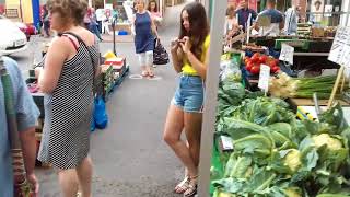 Market day in Bridgnorth [upl. by Wes52]