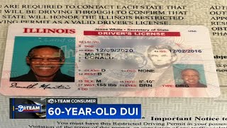 Chicago man struggles to renew drivers license because of decadesold DUI conviction [upl. by Garratt]