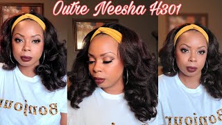 Shes Everything Outre Synthetic Half Wig Quick Weave Neesha H301 Under 20 Headband Half Wig [upl. by Cogswell564]