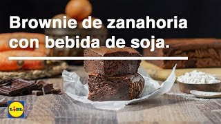 Brownie de Zanahoria 🥕🍫  Recetas de Postres  Lidl España [upl. by Bocaj]