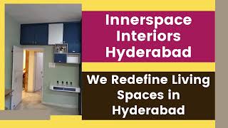 innerspaceinteriors hyderabad We redefined livingspaces apartmentinterior villainterior [upl. by Naitsabes249]