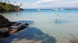 Plage Notre Dame  Île de Porquerolles [upl. by Mommy]