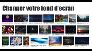 Comment changer de fond décran de mon pc sur windows 7 seven [upl. by Uttica51]