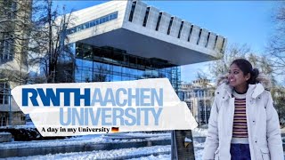 A day in my collegeGermany🇩🇪RWTH Aachen Universityഒരു സാധാരണ മൂഞ്ചിയ ദിവസംstudentlifeingermany [upl. by Etz]